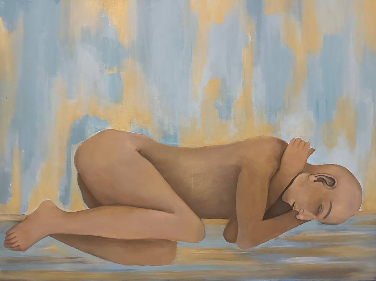 ELLI, acrylic on canvas, 2022