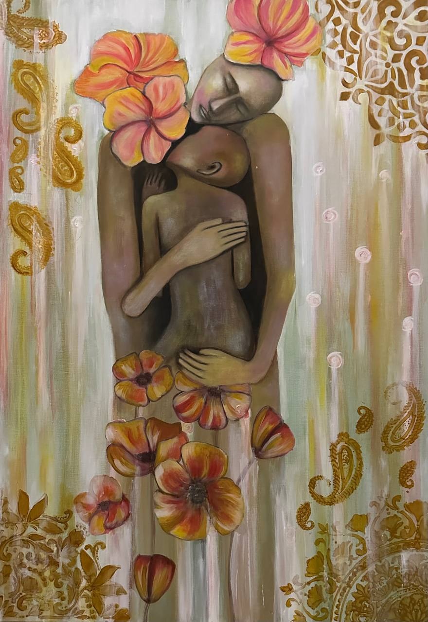 Mutter, acrylic on canvas, 2022